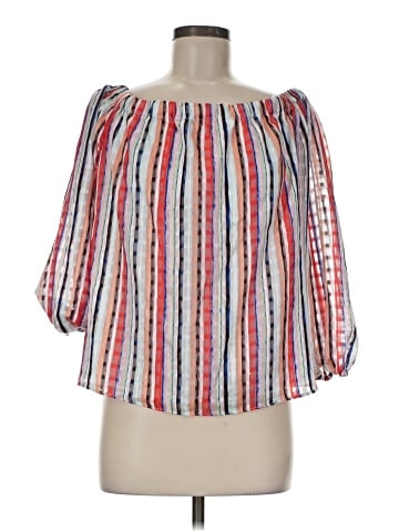 Milly 3/4 Sleeve Blouse (view 1)