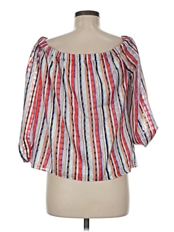 Milly 3/4 Sleeve Blouse (view 2)