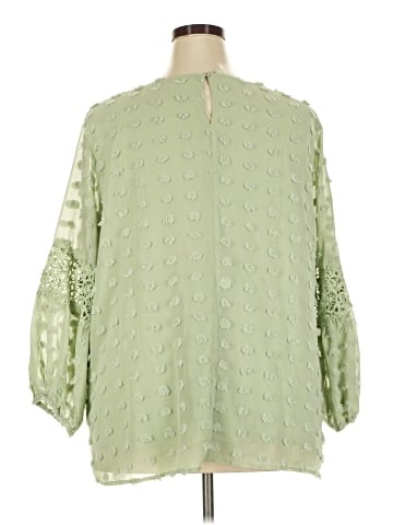 Cato 3/4 Sleeve Blouse (view 2)