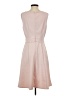 Elle Solid Pink Casual Dress Size S - photo 2