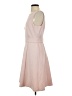 Elle Solid Pink Casual Dress Size S - photo 5