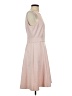 Elle Solid Pink Casual Dress Size S - photo 4
