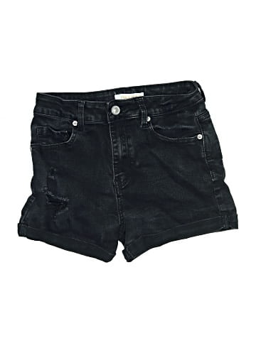 Wax Jean Denim Shorts (view 1)