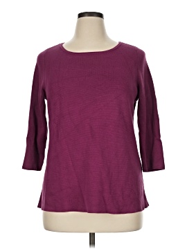 Eileen Fisher Silk Pullover Sweater