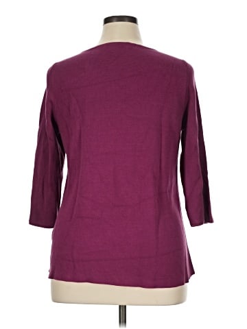 Eileen Fisher Silk Pullover Sweater (view 2)