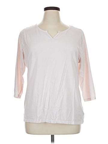 Lands' End 3/4 Sleeve T-Shirt (view 1)