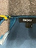 DKNY 100% Polyester Color Block Yellow Long Sleeve Blouse Size M - photo 7