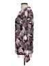 BCBGMAXAZRIA Paisley Silver Long Sleeve Blouse Size L - photo 5