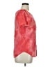 Kim Rogers Red Short Sleeve Blouse Size XL - photo 4