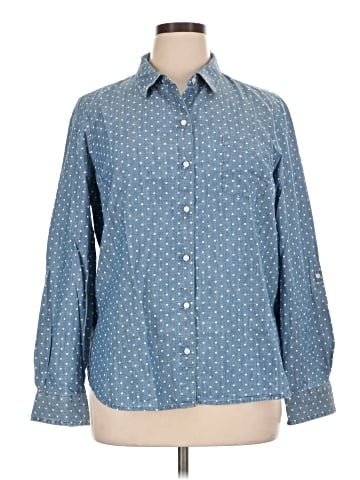 Tommy Hilfiger Long Sleeve Button-Down Shirt (view 1)