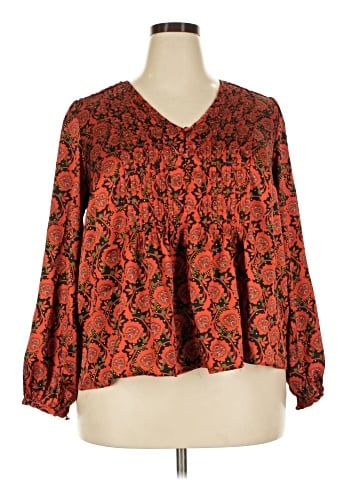 1.State Long Sleeve Blouse (view 1)