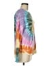 No Boundaries 100% Polyester Tie-dye Teal Sweatshirt Size 7 - 9 - photo 4