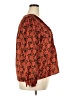 1.State 100% Polyester Red Long Sleeve Blouse Size 2X - photo 4