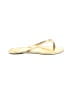 Banana Republic Gold Flip Flops Size 8 - photo 1