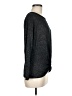 Gaze Metallic Black Pullover Sweater Size M - photo 4