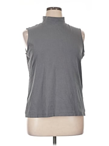 Christopher & Banks Sleeveless T-Shirt (view 1)