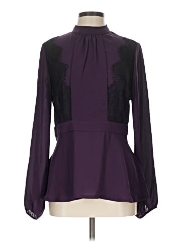 Charlotte Russe Long Sleeve Blouse (view 1)