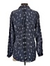 Equipment Print Blue Long Sleeve Blouse Size XS - photo 2