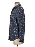 Equipment Print Blue Long Sleeve Blouse Size XS - photo 5