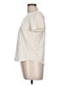 Green Envelope Ivory Short Sleeve Top Size L - photo 5