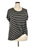 Nine Britton Gray Short Sleeve Top Size 2X - photo 1