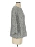 Purejill 100% Cotton Gray Pullover Sweater Size S - photo 4