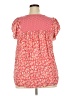 Gap 100% Modal Red Short Sleeve Blouse Size XXL - photo 2