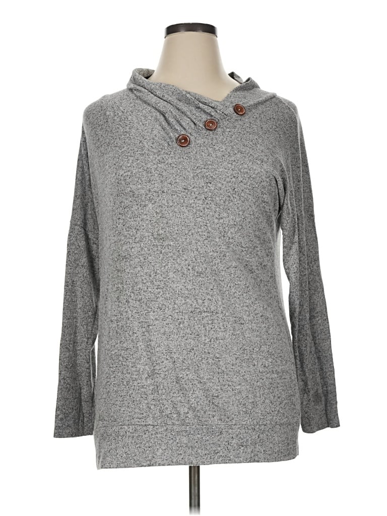 Pre-owned Misia Pullover Sweater In Gray