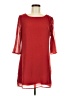 Love Reign 100% Polyester Solid Red Casual Dress Size M - photo 1