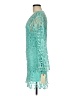 Boston Proper 100% Polyester Teal Cocktail Dress Size 6 - photo 5