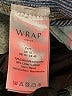 Wrap Blue Denim Shorts Size 10 - photo 4