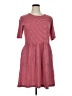 Gap Stripes Burgundy Casual Dress Size XL - photo 1
