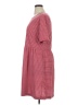 Gap Stripes Burgundy Casual Dress Size XL - photo 5