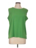 Southern Lady Green Sleeveless Blouse Size L - photo 1