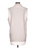 Elie Tahari 100% Polyester Ivory Sleeveless Blouse Size L - photo 2