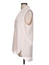 Elie Tahari 100% Polyester Ivory Sleeveless Blouse Size L - photo 5