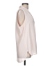 Elie Tahari 100% Polyester Ivory Sleeveless Blouse Size L - photo 4