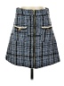 Sugarlips 100% Polyester Tweed Blue Casual Skirt Size XS - photo 1