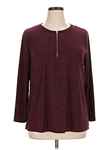 Jones Studio Long Sleeve Top (view 1)