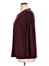 Jones Studio Burgundy Long Sleeve Top Size XL - photo 5