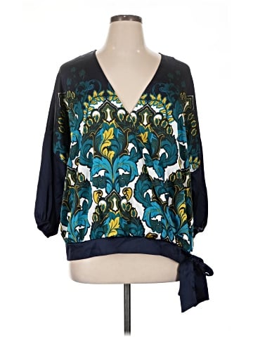 7th Avenue Design Studio New York & Company 3/4 Sleeve Blouse (view 1)