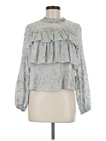 Zara Basic 3/4 Sleeve Blouse (view 1)