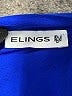 Elings 100% Polyester Blue 3/4 Sleeve Blouse Size L - photo 4