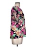 Lucy & Laurel 100% Polyester Floral Pink Short Sleeve Blouse Size L - photo 4