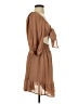 Unbranded 100% Polyester Brown Casual Dress Size S - photo 4