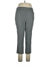 Rafaella Polka Dots Gray Casual Pants Size 14 - photo 1