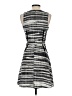Parker Stripes Gray Casual Dress Size XS - photo 2