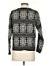 J.Jill Print Black Pullover Sweater Size XS - photo 2