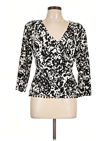 MSK 3/4 Sleeve Top (view 1)