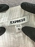 Express 100% Cotton White Long Sleeve Blouse Size M - photo 7